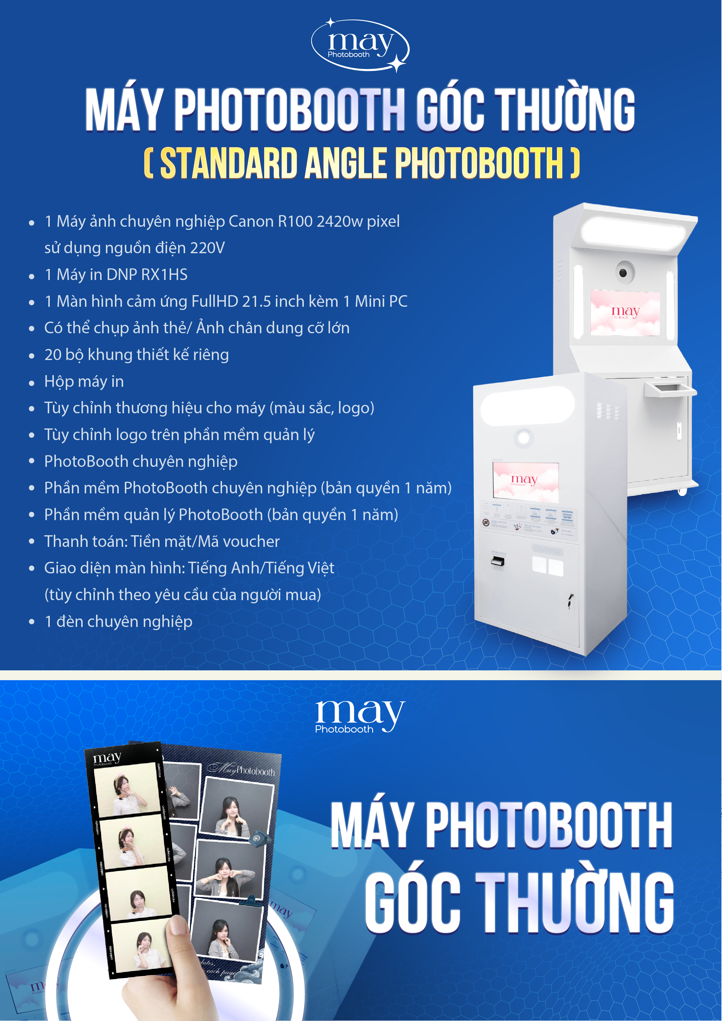 Máy Photobooth Góc Thường